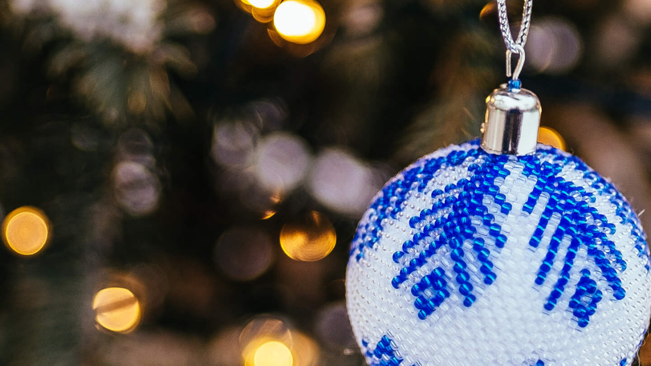 Navidad, Adorno de Navidad, Luz, Sucursal, Planta Leñosa. Wallpaper in 1280x720 Resolution