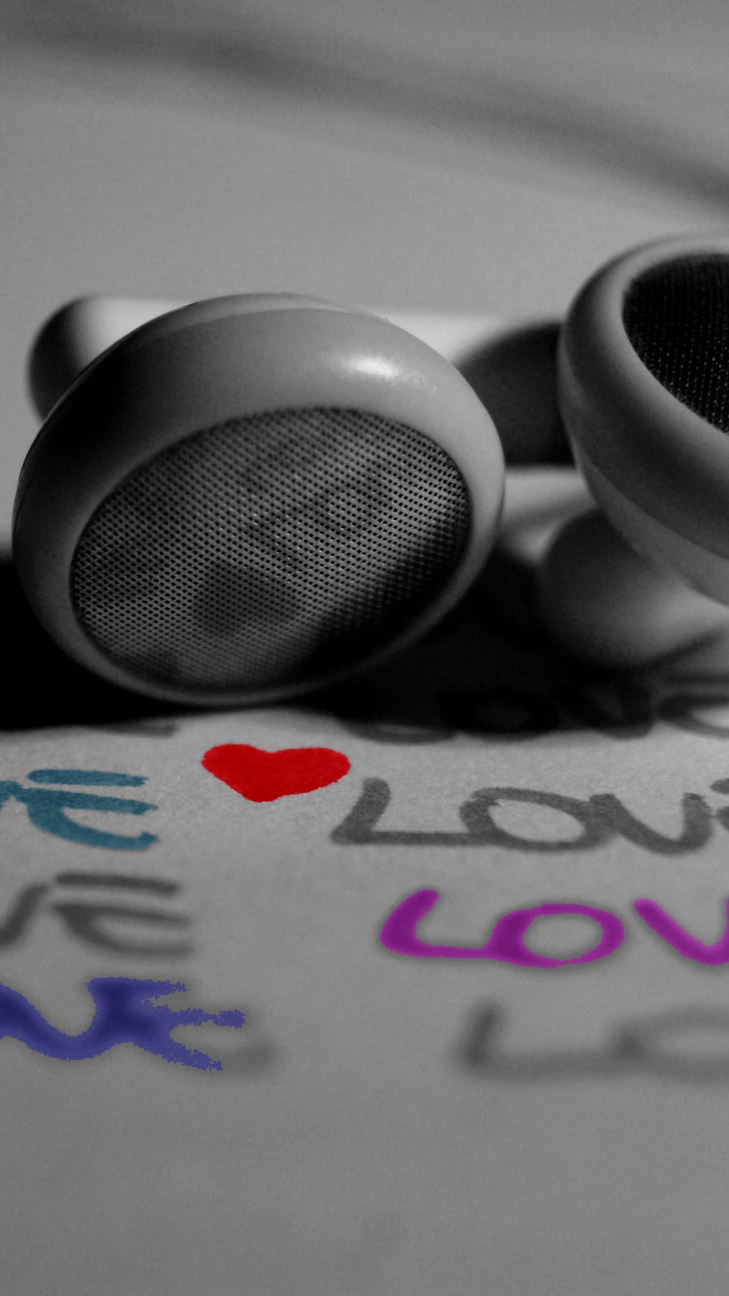 Kopfhörer, Text, Technologie, Audiodateien, Musik. Wallpaper in 1440x2560 Resolution