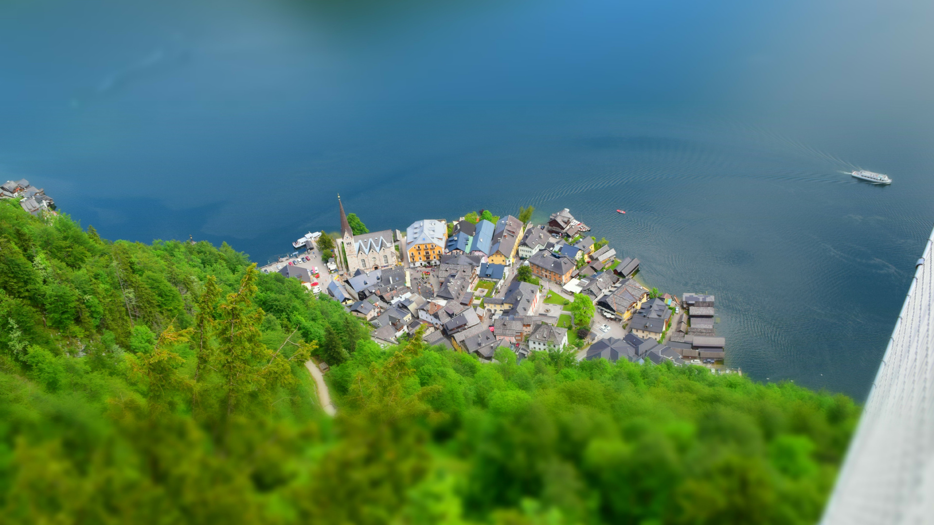 Hallstatt Austria, Altaussee, Alta Austria Salzkammergut, Agua, Paisaje Natural. Wallpaper in 1920x1080 Resolution