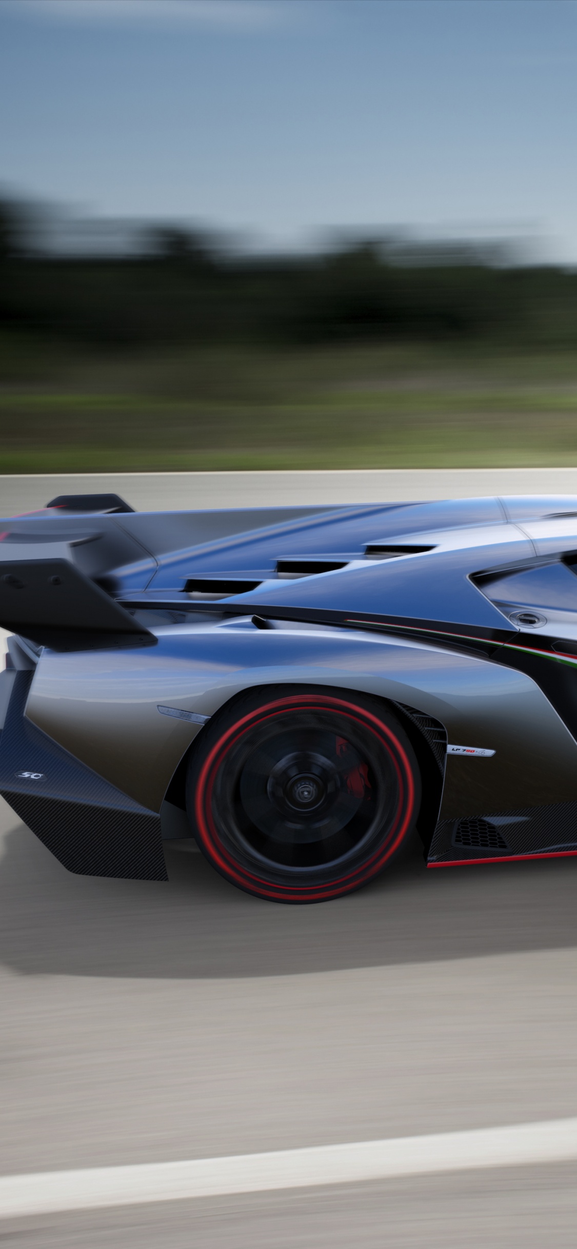 Schwarzer Porsche 911 Tagsüber Unterwegs. Wallpaper in 1125x2436 Resolution