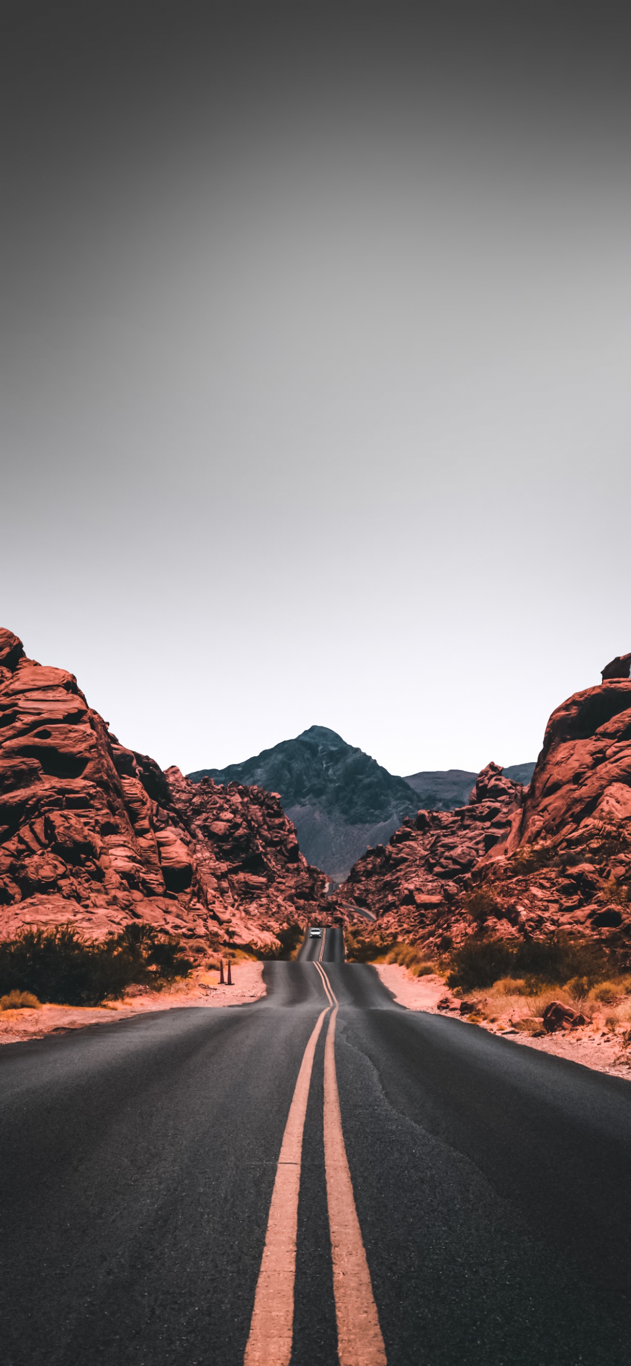 Straßenreise, Road, Reise, Ökoregion, Naturlandschaft. Wallpaper in 1242x2688 Resolution