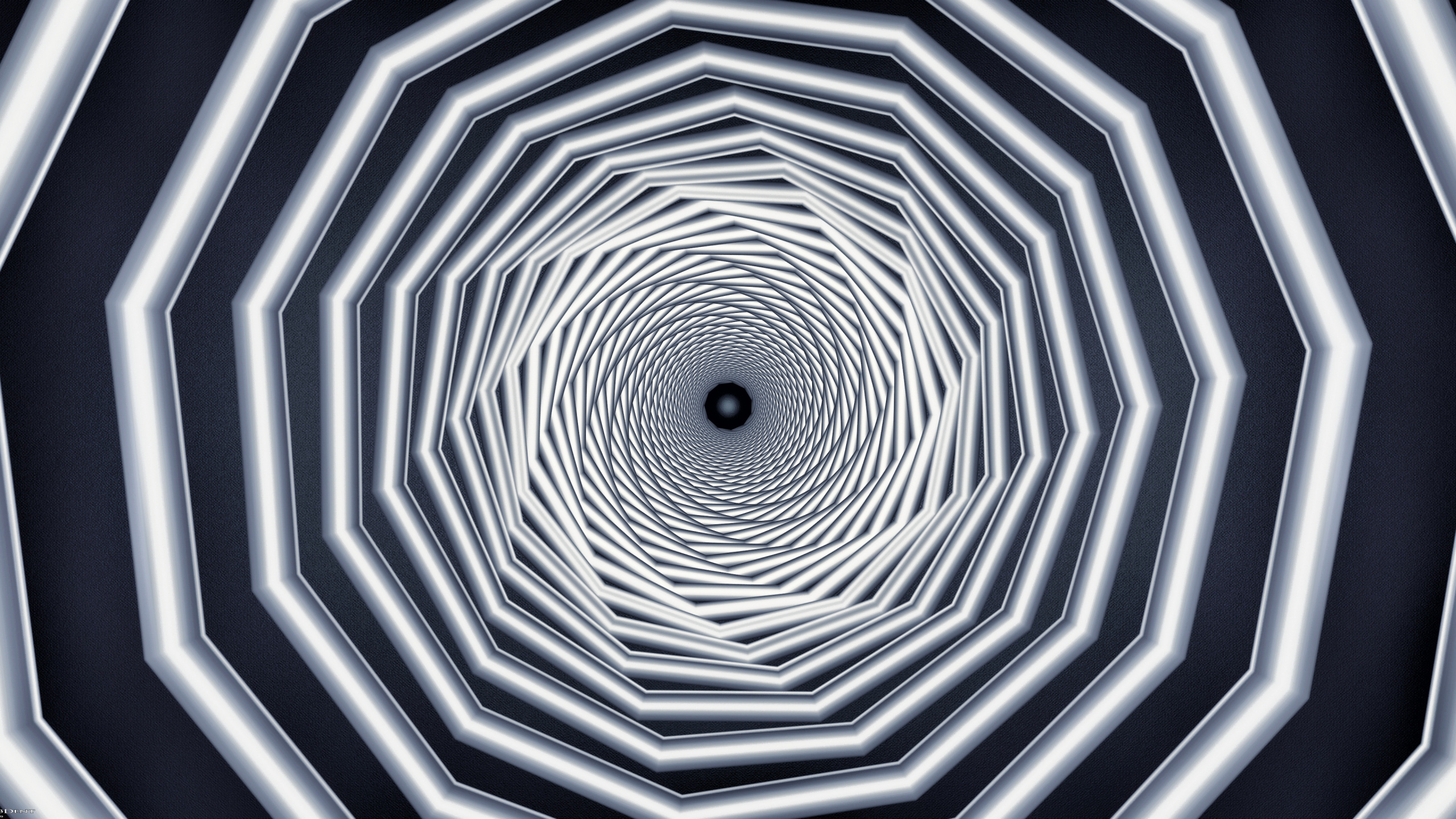 Download 2560x1440 Wallpaper White and Black Round Illustration White and Black Round Illustration. Wallpaper in 2560x1440 Resolution