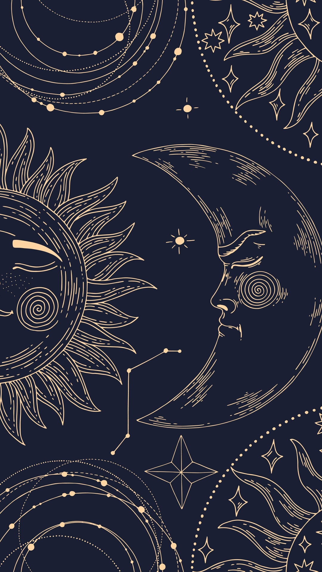 Conception, Noir, Art, Cercle, Dessin. Wallpaper in 1080x1920 Resolution