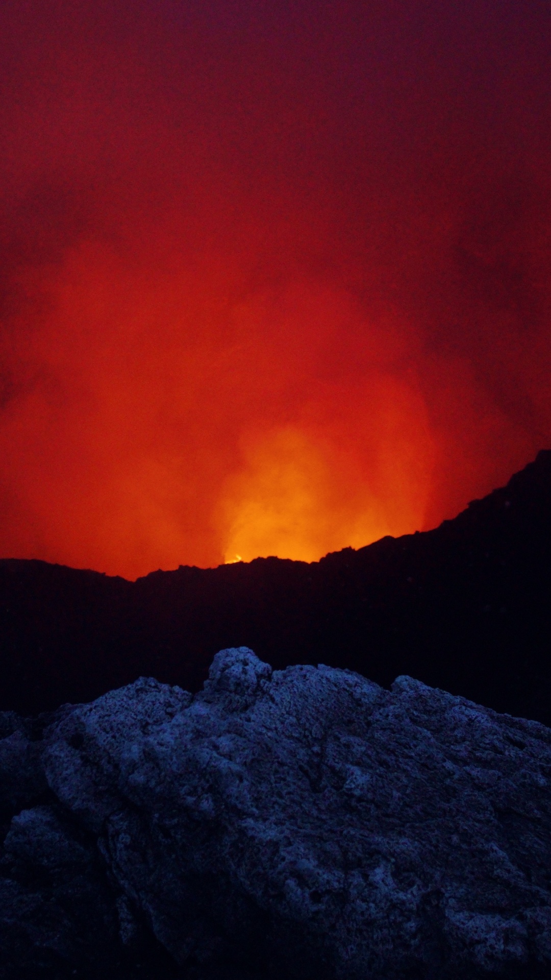 Volcan Heureux, Volcan, Red, Types D'éruptions Volcaniques, Rock. Wallpaper in 1080x1920 Resolution
