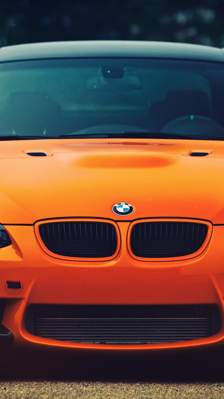 Rot Bmw m3 Coupé. Wallpaper in 750x1334 Resolution