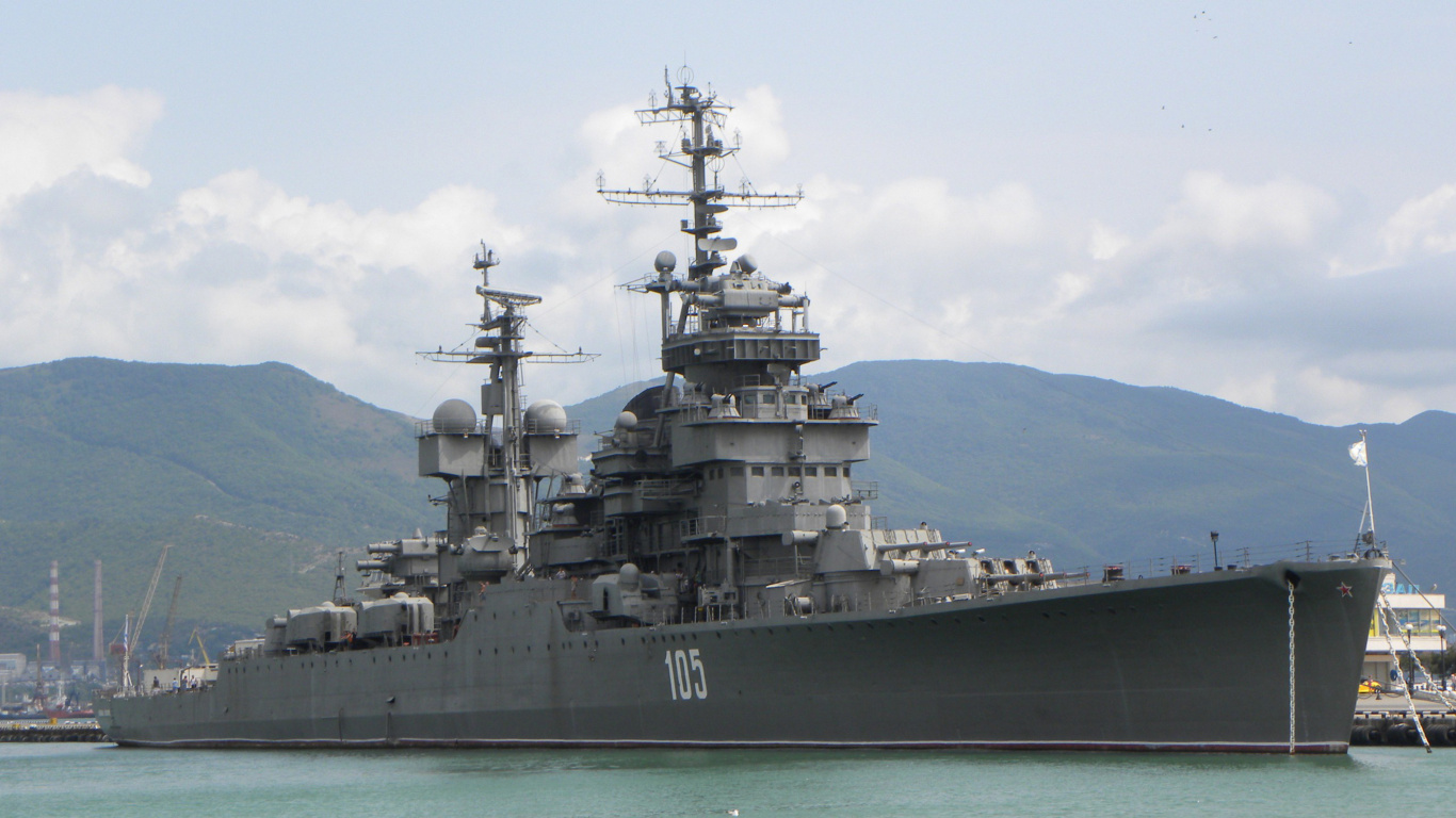 Novorossiysk, Naval Ship, Warship, Navy, Ship. Wallpaper in 1366x768 Resolution