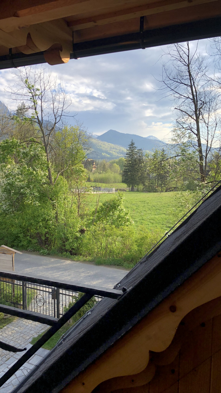 House, Real Estate, Mountain Range, Tints and Shades, Shade. Wallpaper in 750x1334 Resolution