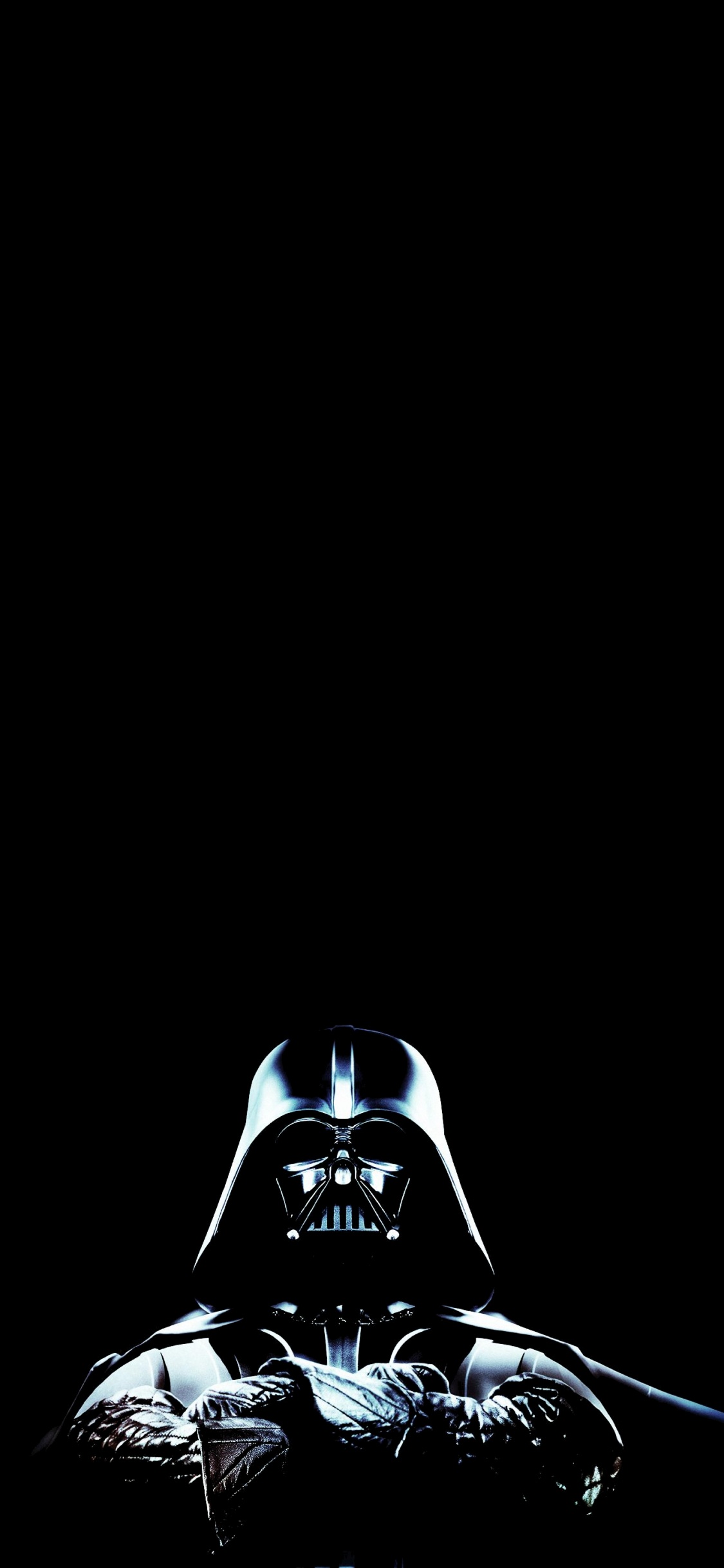Star Wars, Amoled, Darth Vader, OLED, Dark Vador Les Bras Croisés. Wallpaper in 1125x2436 Resolution
