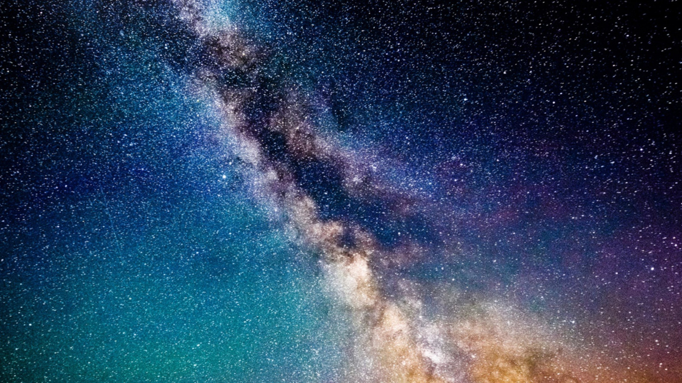 Cielo Azul y Blanco Con Nubes Blancas. Wallpaper in 1366x768 Resolution