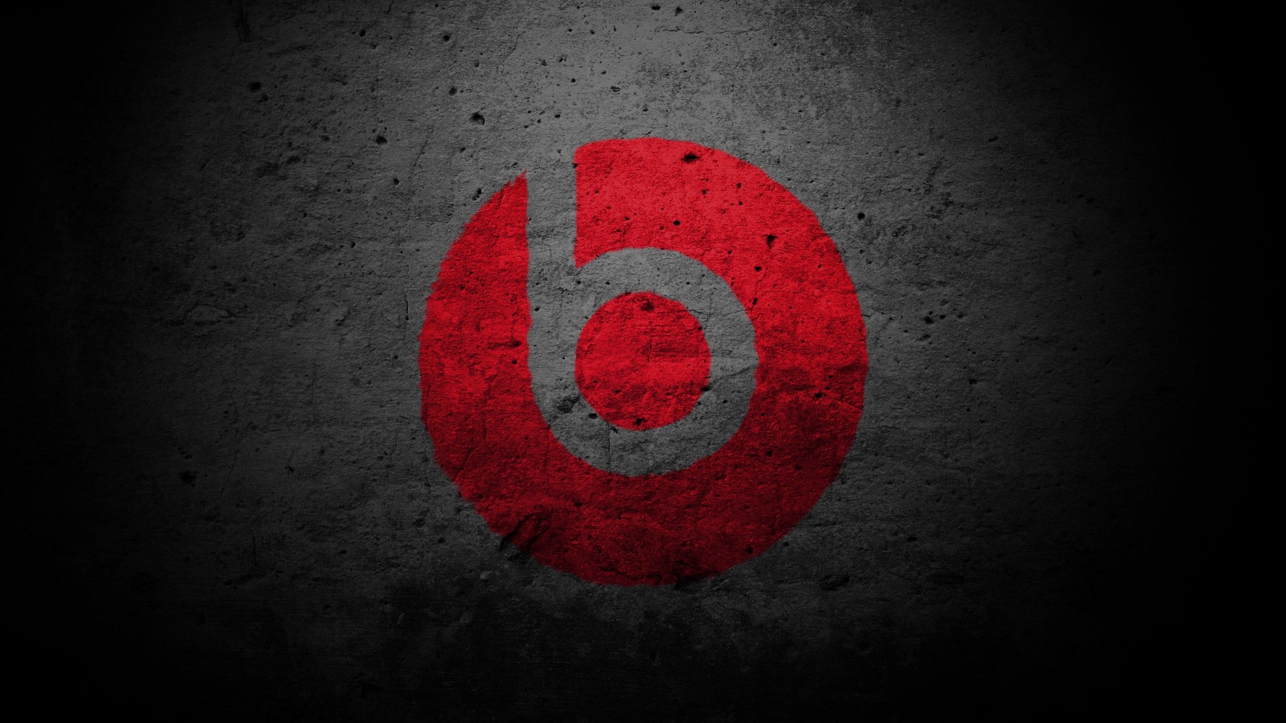 Wallpaper Beats Electronics Red Logo Circle Symbol Background Download Free Image