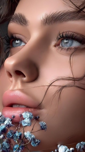 Image beauty, nose, cheek, skin, lip