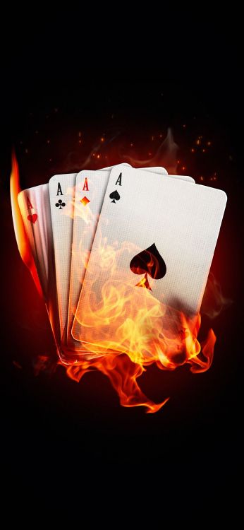 Calor, Tik Tok, Llama, Naranja, Fuego. Wallpaper in 1080x2340 Resolution