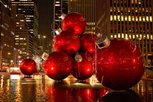 Image christmas in new york city, Christmas Day, christmas and holiday season, christmas ornament, christmas decoration