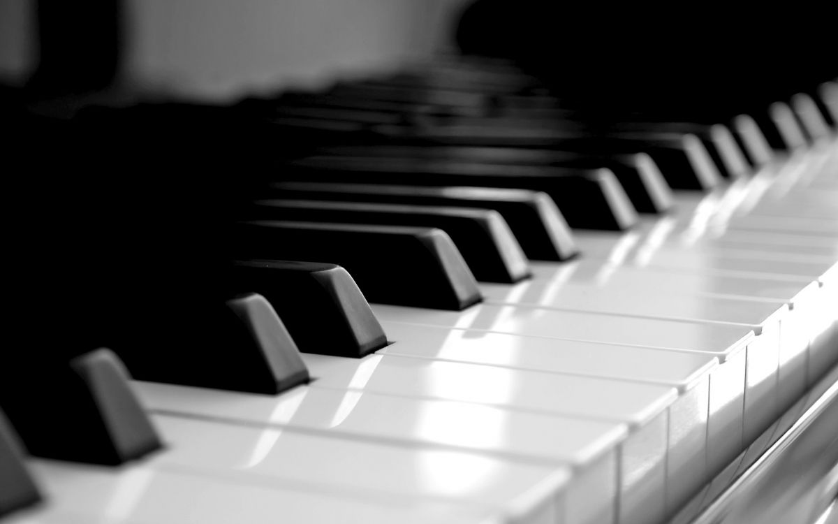 Klavier, Tastatur, Musikalische Tastatur, Schlüssel, Schwarz Und Weiß. Wallpaper in 2560x1600 Resolution