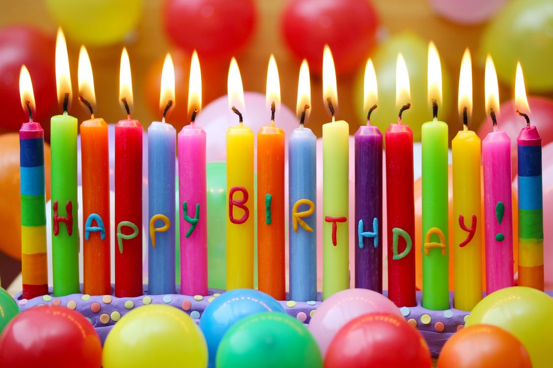 Happy Birthday, Birthday, Candle, Birthday Candle, Lighting. Wallpaper in 5640x3760 Resolution