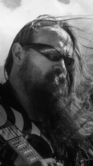 Image guitar, guitarist, bass guitar, piano, Black Label Society