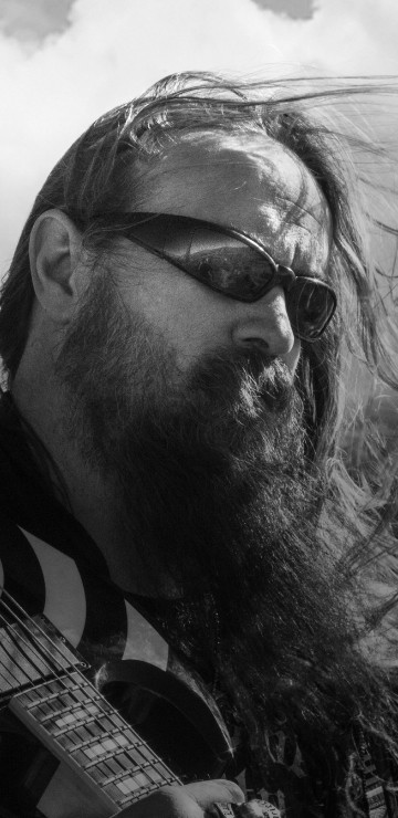 Image guitar, guitarist, bass guitar, piano, Black Label Society