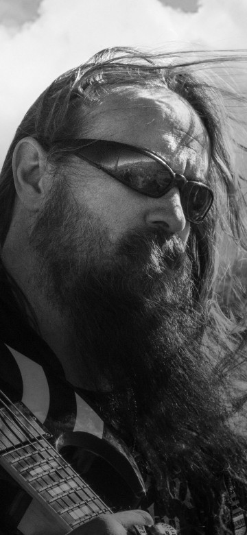 Image guitar, guitarist, bass guitar, piano, Black Label Society
