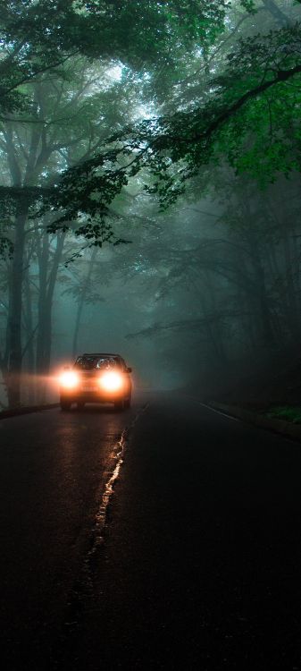 Manzana, Ios, Ambiente, Iluminación Automotriz, Coche. Wallpaper in 1080x2400 Resolution