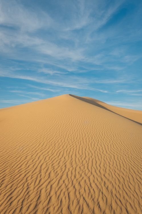 erg, singing sand, dune, sand, natural environment