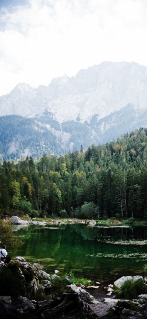 Image nature, mountain, water, plant, cloud