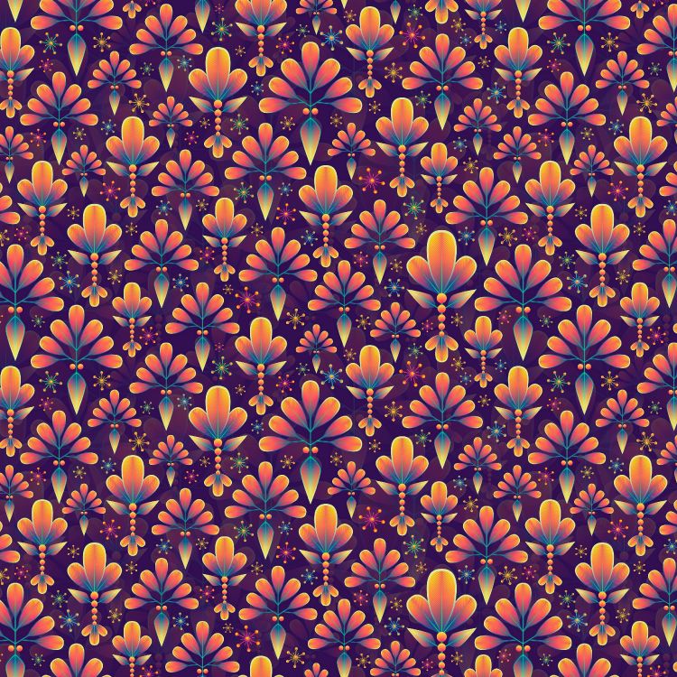 Textil Floral Azul y Blanco. Wallpaper in 3415x3415 Resolution