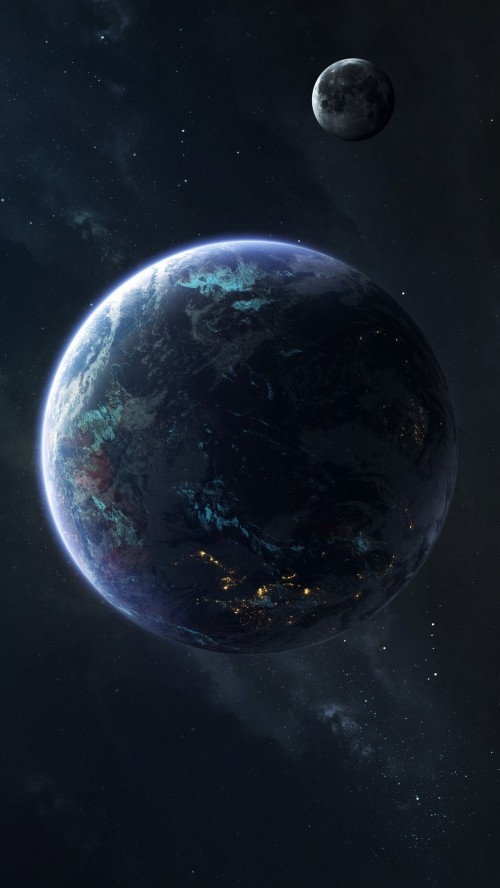 Image earth, planet, space, sphere, outer space
