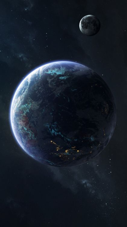 earth, planet, space, sphere, outer space