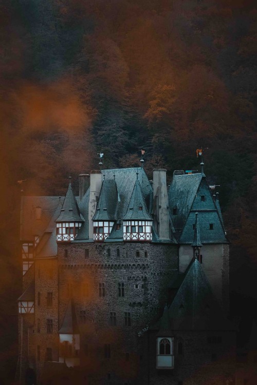 Image Eltz Castle, painting, castle, visual arts, burg eltz strae