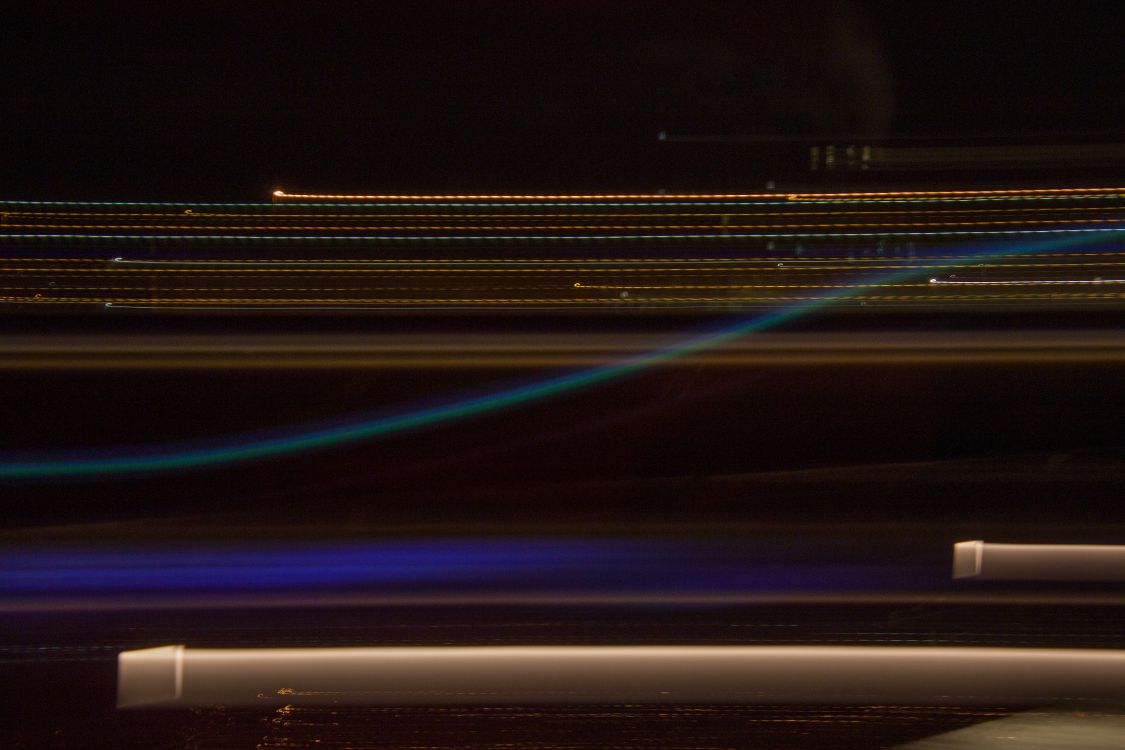 time lapse photography of city lights during night time