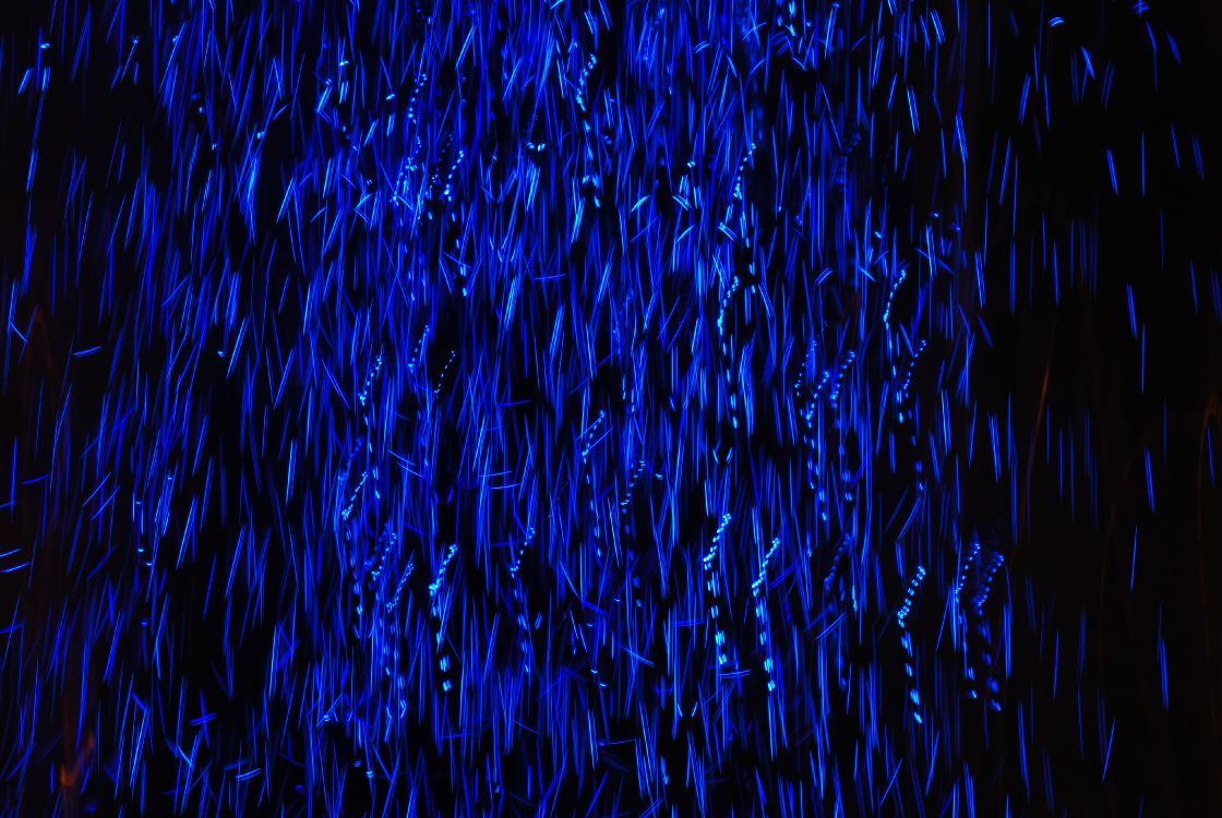 Blue and White Abstract Painting. Wallpaper in 3872x2592 Resolution