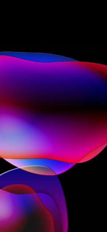 Lumière, la Pureté de la Couleur, Purple, Azure, Violette. Wallpaper in 1170x2532 Resolution