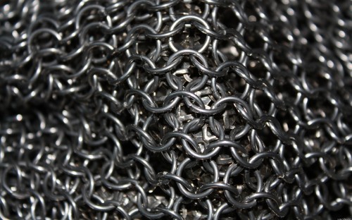 Image silver chain link fence during daytime
