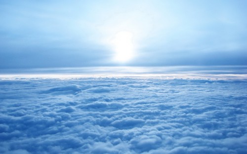 Image white clouds under blue sky during daytime