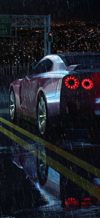 反射, 车灯, 超级跑车, 轮胎, 汽车轮胎 壁纸 1080x2340 允许