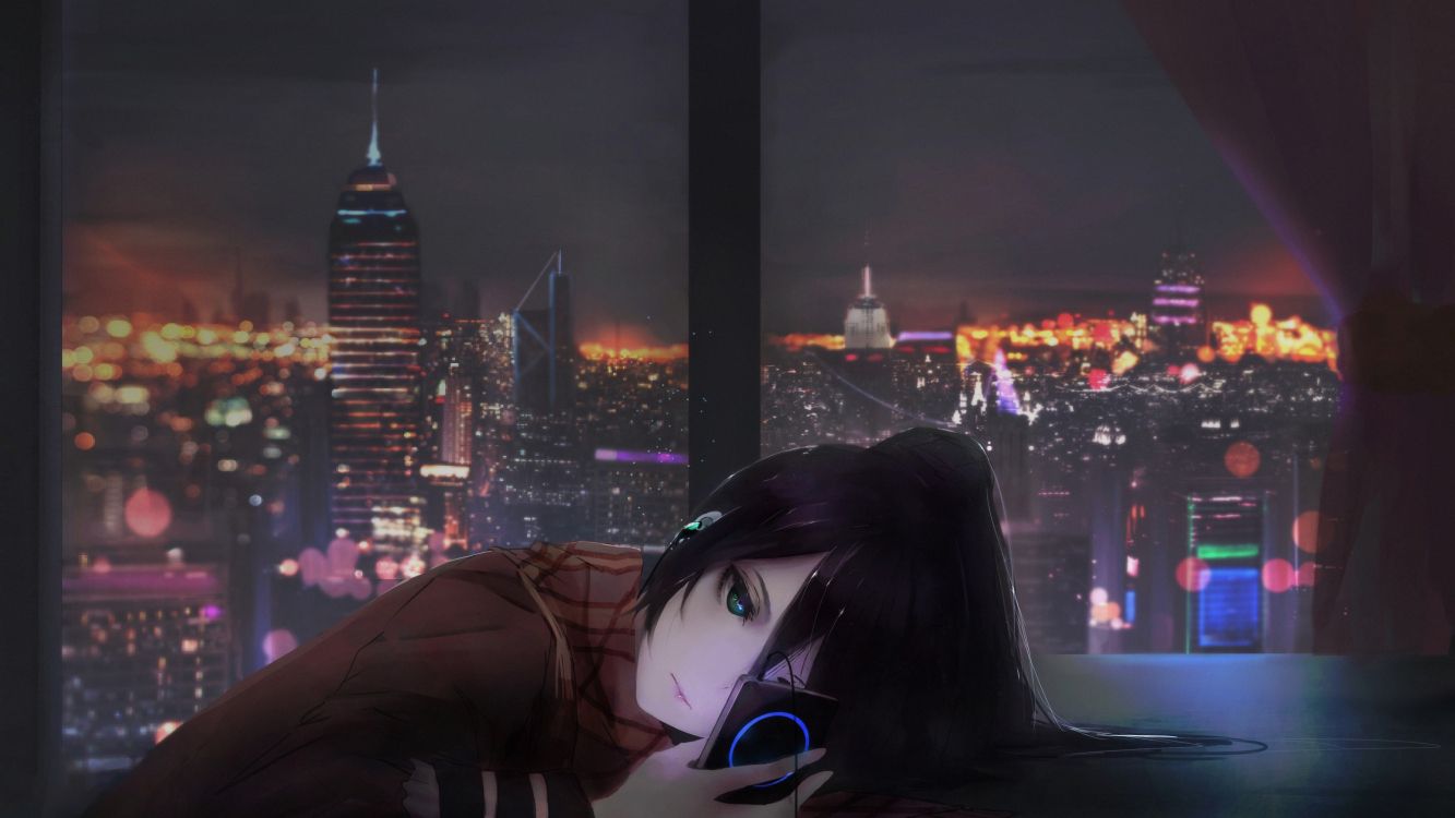 艺术, 城市, Ai Enma, 艺术作品, 创造性的艺术 壁纸 3840x2160 允许