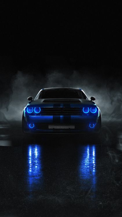 道奇挑战者, Dodge, Dodge Challenger 2021, 福特野马, 车灯 壁纸 3240x5760 允许