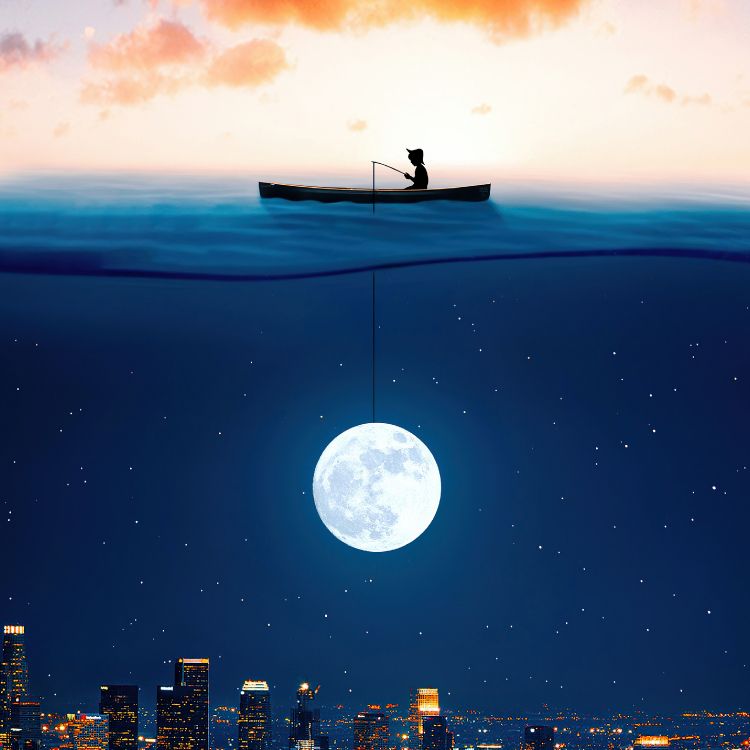 Ambiente, Barco, Luz, Azul, Naturaleza. Wallpaper in 2932x2932 Resolution