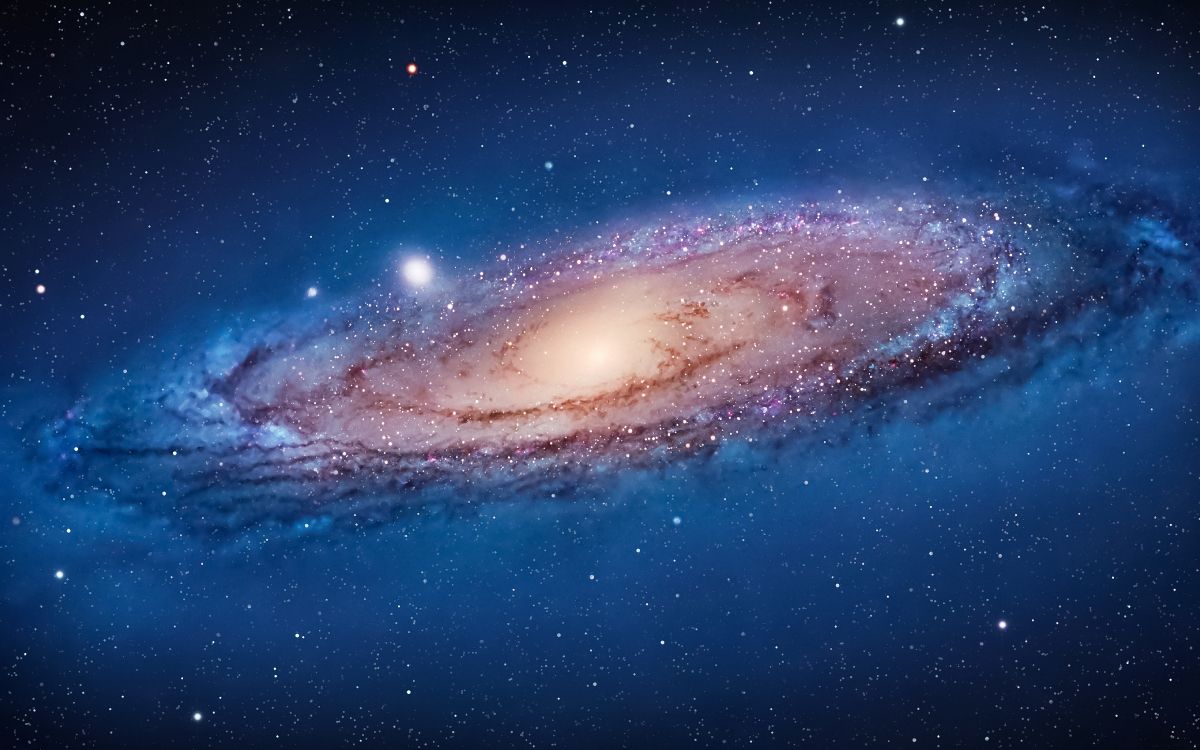 Andromeda-Galaxie, Galaxy, Milchstraße, Erde, Stern. Wallpaper in 5120x3200 Resolution