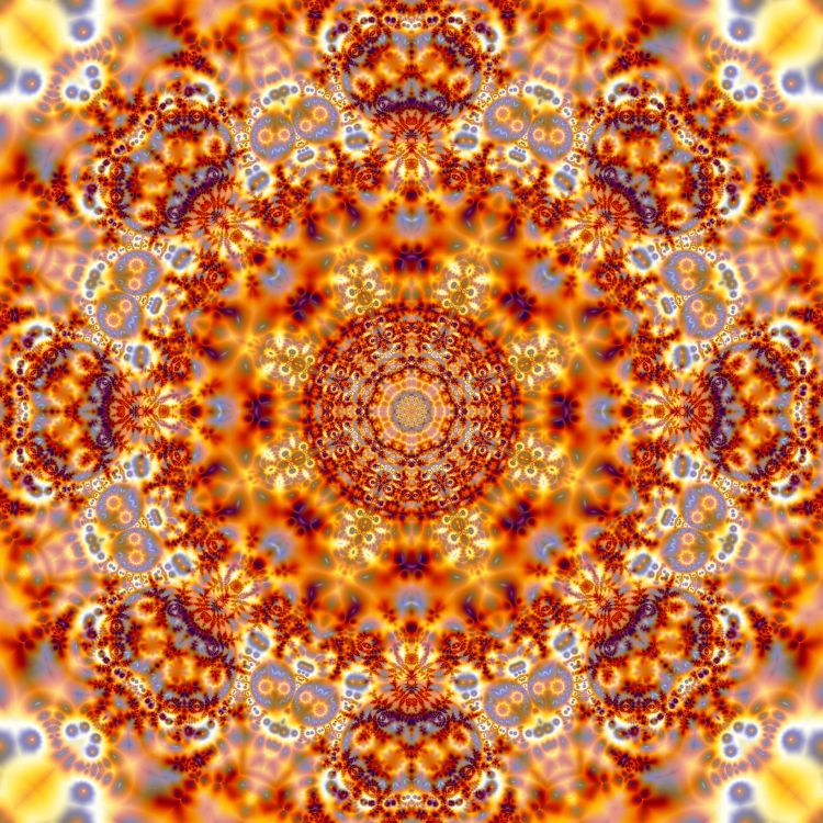 Braunes Und Weißes Florales Textil. Wallpaper in 6000x6000 Resolution