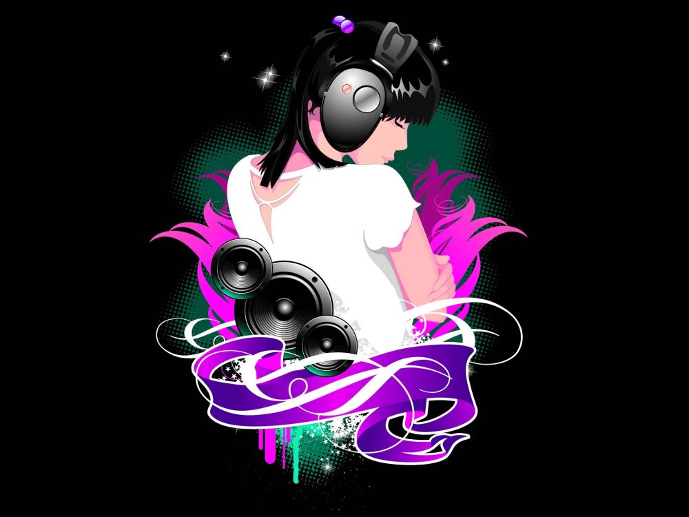 Graphisme, Illustration, Pink, Animation, Graphique. Wallpaper in 1920x1440 Resolution