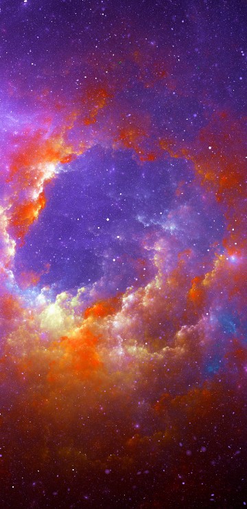 Image blue and brown sky with stars