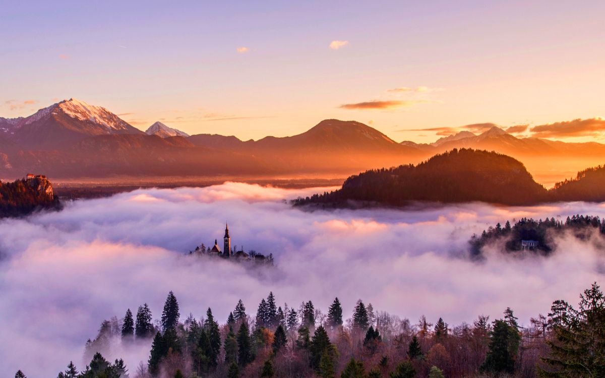 性质, 早上, 日出, 黎明, 荒野 壁纸 2880x1800 允许