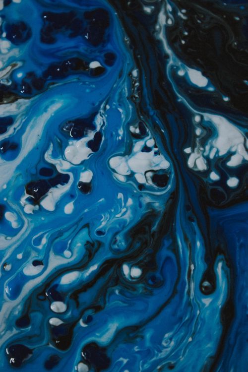 抽象艺术, 艺术, 水上, 液体, Azure 壁纸 3456x5184 允许