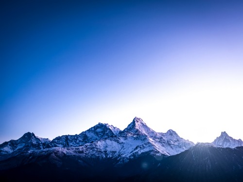 Image annapurna, Poon Hill, ghode pani, mountain, atmosphere