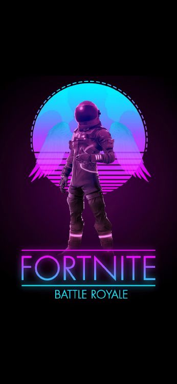 Fortnite, Piel, Ios, Morado, Rosa. Wallpaper in 1080x2340 Resolution