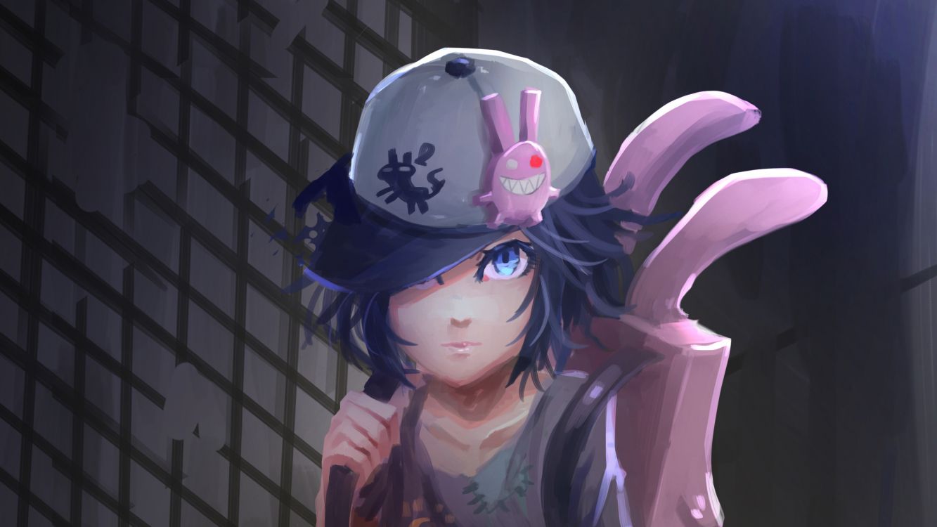 Fille en Veste Rose Portant un Casque Bleu. Wallpaper in 2500x1406 Resolution