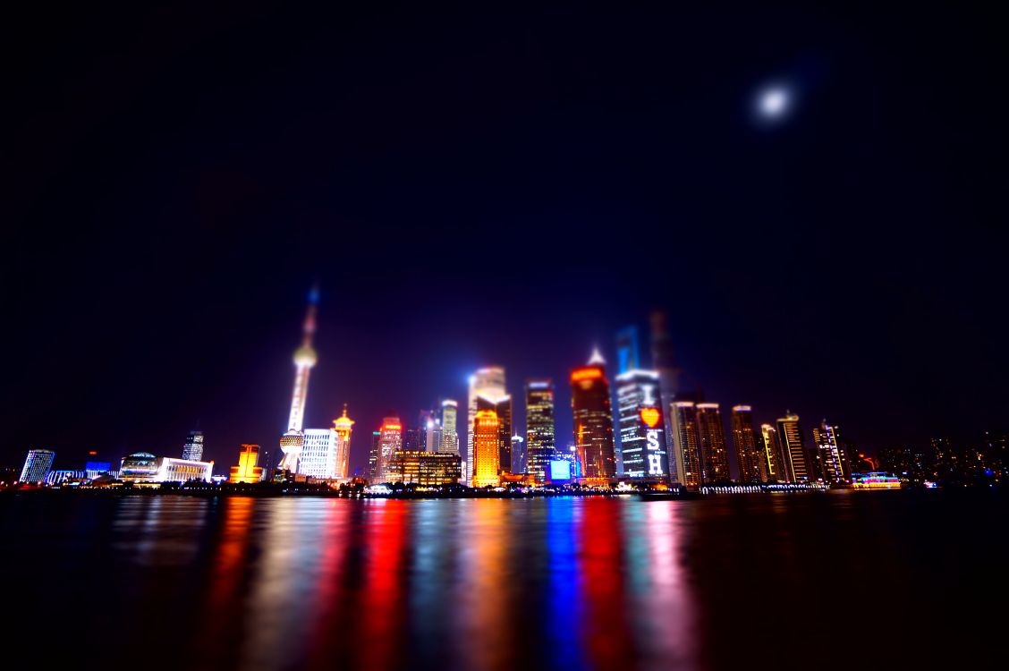 外滩, 城市景观, 城市, 大都会, 天际线 壁纸 4912x3264 允许