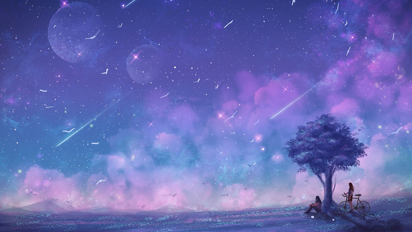 Ambiente, Morado, Entorno Natural, Paisaje Natural, Objeto Astronómico. Wallpaper in 3840x2160 Resolution