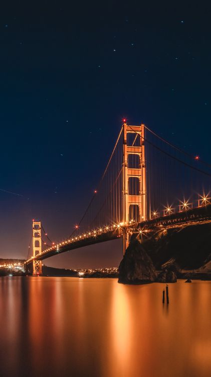 Golden Gate Bridge, Alcatraz Island, Battery Spencer, Muir Woods National Monument, Sausalito. Wallpaper in 2731x4855 Resolution